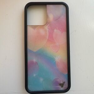 Wildflower Rainbow Heart Phone Case